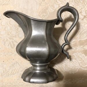 Antique James Dixon Pewter Pitcher - Sheffield 1413 6 inches